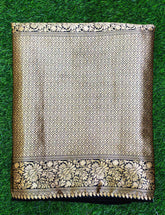 Kavvya Soft & Lightweight Black Weaving Silk Saree - KAVVYA