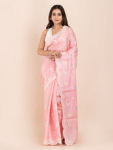 KAVVYA SILK PEACH SAREE
