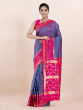 KAVVYA TWO TONE MUSTARD IKAT SAREE