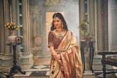 Kavvya Soft & Lightweight Maroon Weaving Silk Saree - KAVVYA