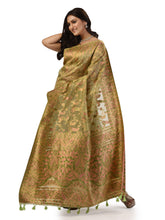 Kavvya Mint Green Soft & Lightweight Kora Organza Weaving Silk Saree KAVVYA