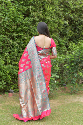 Kavvya Rani Soft & Lightweight Mulberry Silk Weaving Saree KAVVYA 