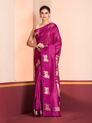 KAVVYA RANI  HANDLOOM SILK SAREE