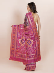 KAVVYA SOFT & LIGHT WEIGHT PURPLE TWO TONE SAREE