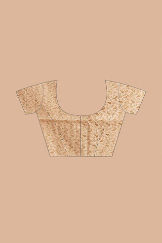 KAVVYA SOFT & LIGHT WEIGHT  SILK GREY SAREE WITH BEAUTIFUL WEAVES IN BORDER AND PALLU WITH MULTICOLOUR RESHAM COMES WITH HEAVY SILK BLOUSE WITH HEAVY WEAVES