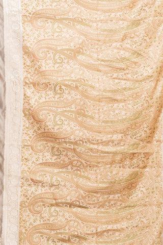 KAVVYA SOFT & LIGHT WEIGHT  SILK GREY SAREE WITH BEAUTIFUL WEAVES IN BORDER AND PALLU WITH MULTICOLOUR RESHAM COMES WITH HEAVY SILK BLOUSE WITH HEAVY WEAVES