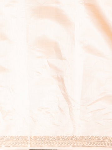 KAVVYA OFFWHITE WEAVING SILK SAREE