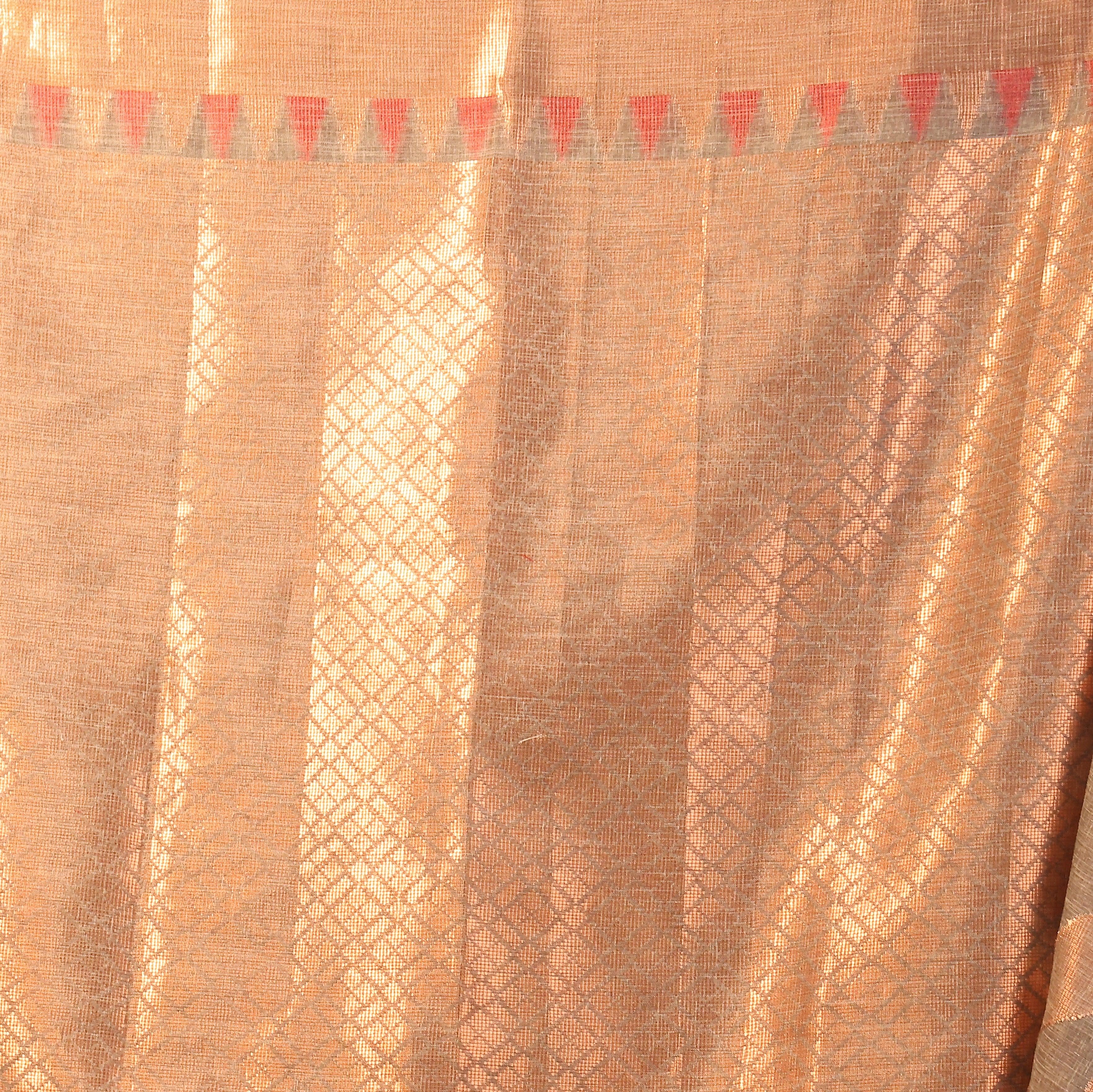 KAVVYA soft & lightweight ash grey color benarasi handloom saree - KAVVYA 