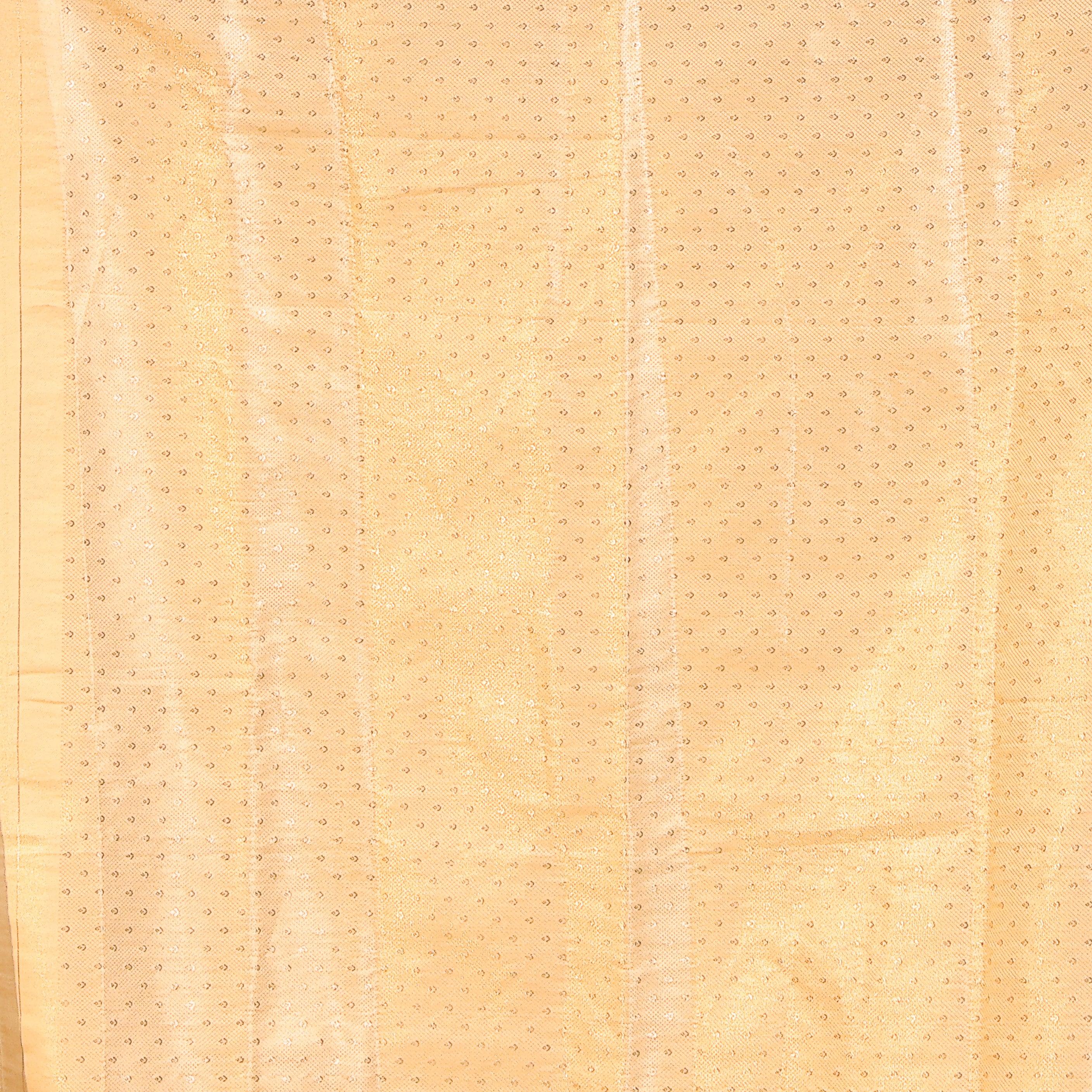 KAVVYA soft and lightweight cream color weaving silk saree - KAVVYA 