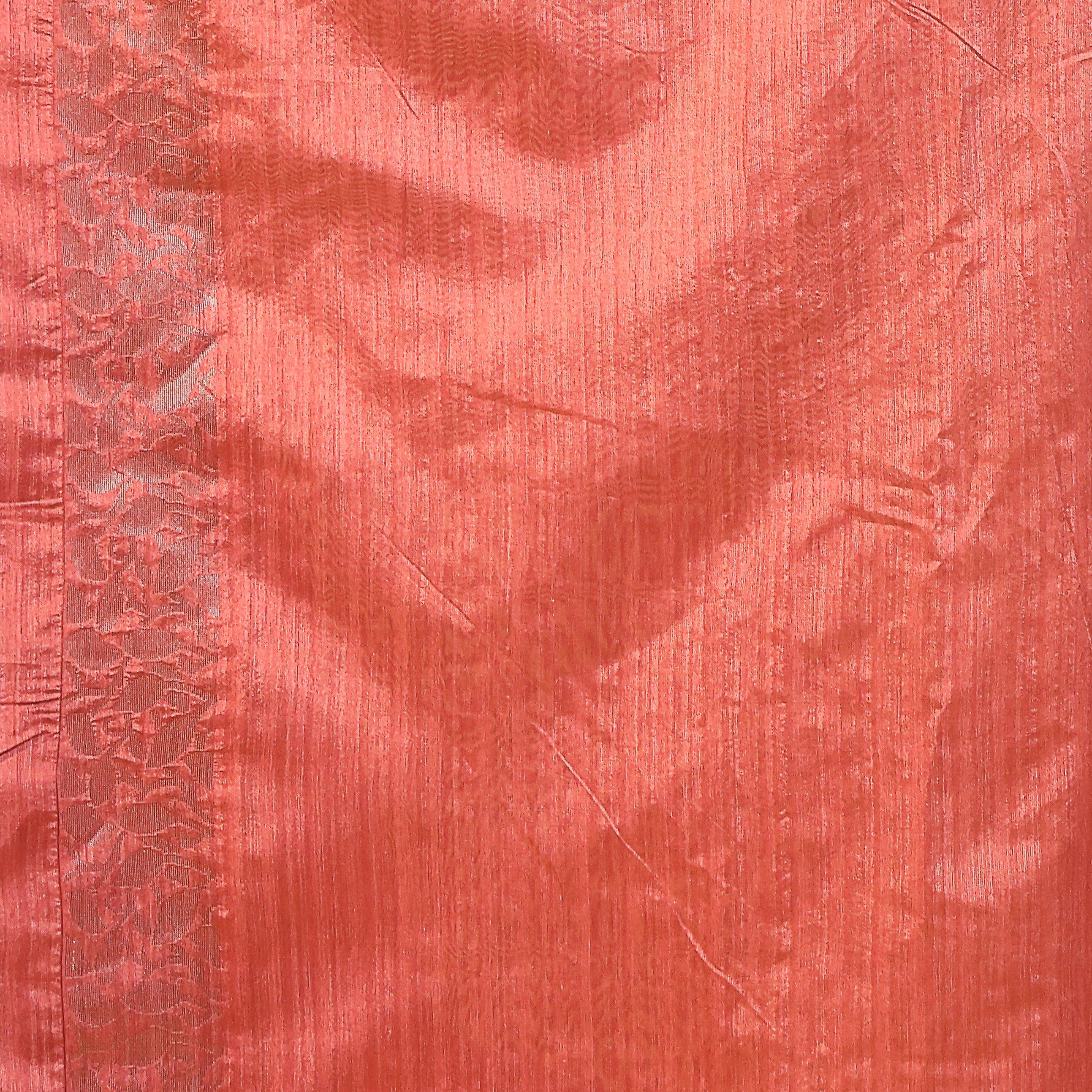 KAVVYA soft & lightweight onion pink color benarasi handloom saree - KAVVYA 