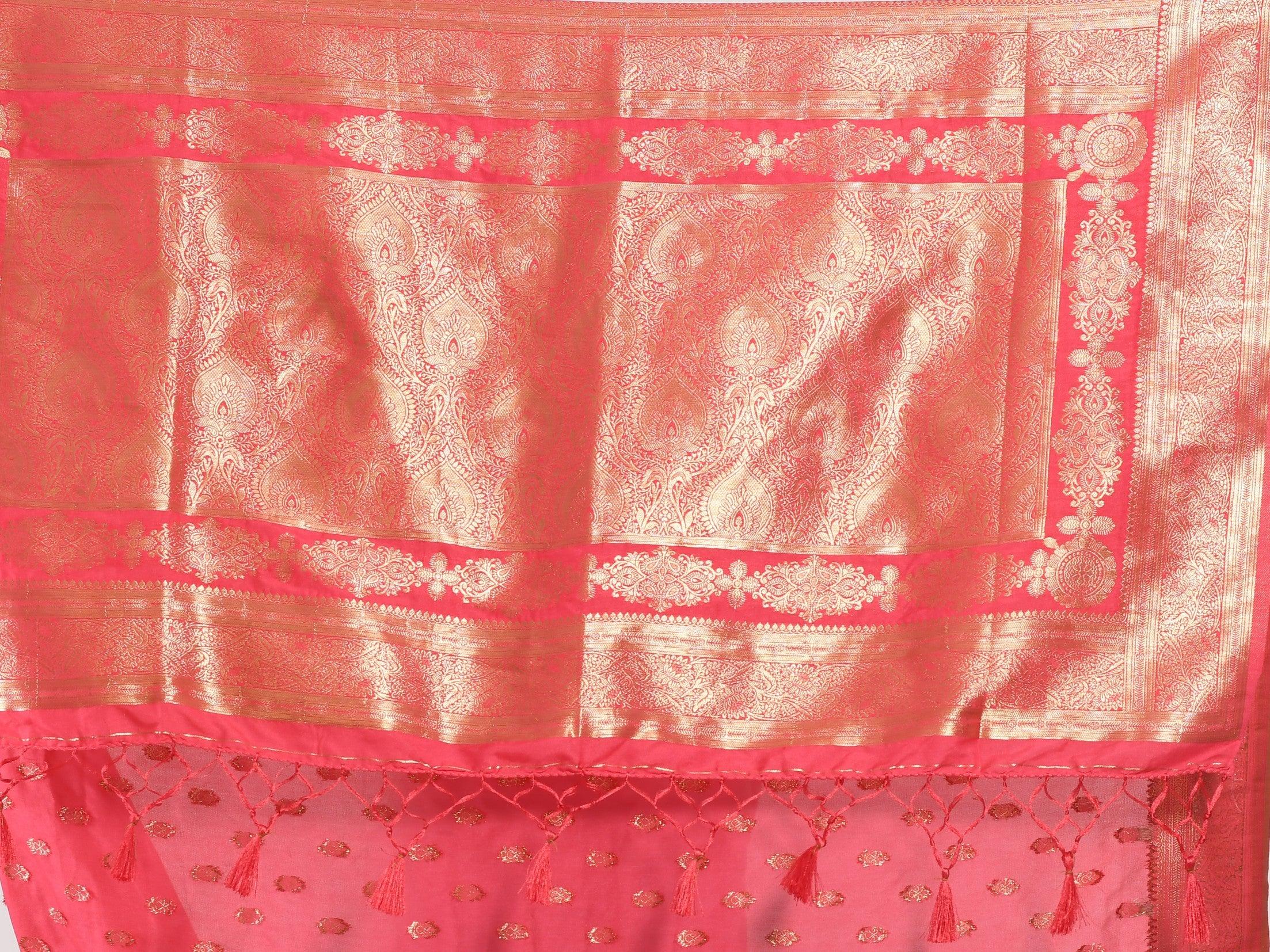 Kavvya Rani saree with Golden Zari Silk Saree - KAVVYA 