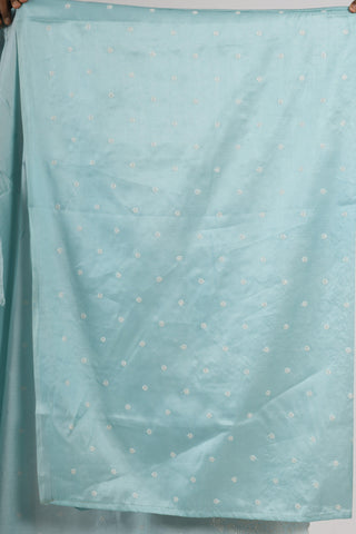 Kavvya Sky Blue Soft & Lightweigtht Tussar Silk Saree - KAVVYA 