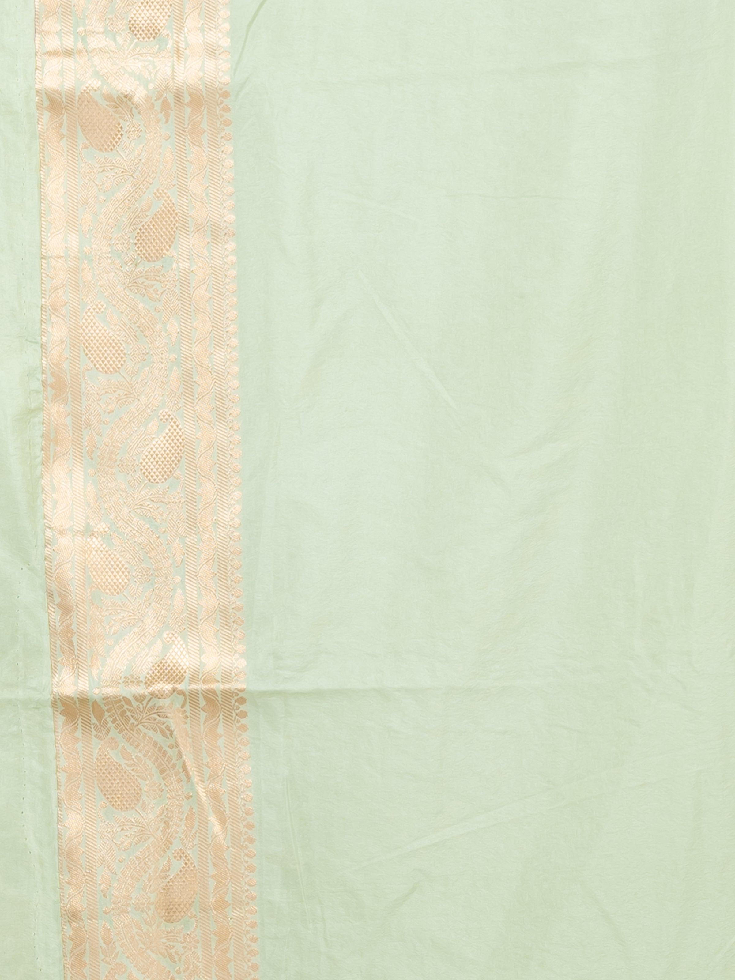 Kavvya Pista Green Soft & Lightweight Makhmali Silk Weaving Saree I - KAVVYA 