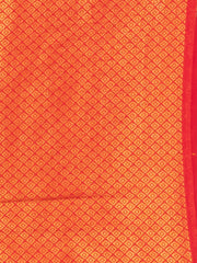 Kavvya Bottle Green & Red Soft & Lightweight Banarasi Pashmina Silk Weaving Saree - KAVVYA 