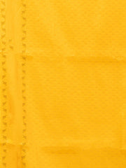 Kavvya Golden Yellow Soft & Lightweight Pashmina Banarasi Weaving Silk Saree - KAVVYA 