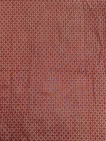 KAVVYA  MAROON HANDLOOM WEAVING LINEN SAREE