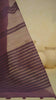 KAVVYA soft & lightweight mauve color linen handloom saree