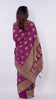 Kavvya Purple Soft & Lightweight Creamy Silk Weaving Saree