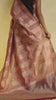 KAVVYA soft & lightweight pink color benarasi handloom saree