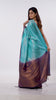 Kavvya Light Blue Soft & Lightweight Weaving Softy Silk Saree