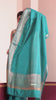 KAVVYA BLUE  WEAVING SILK SAREE